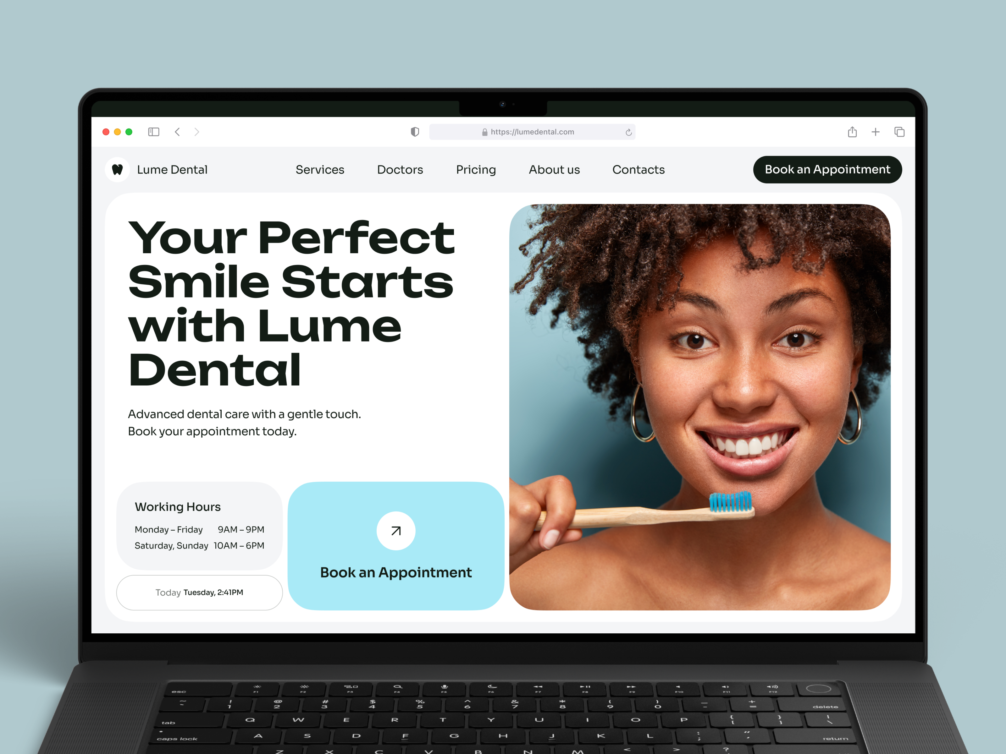 Branded Clinic Website preview